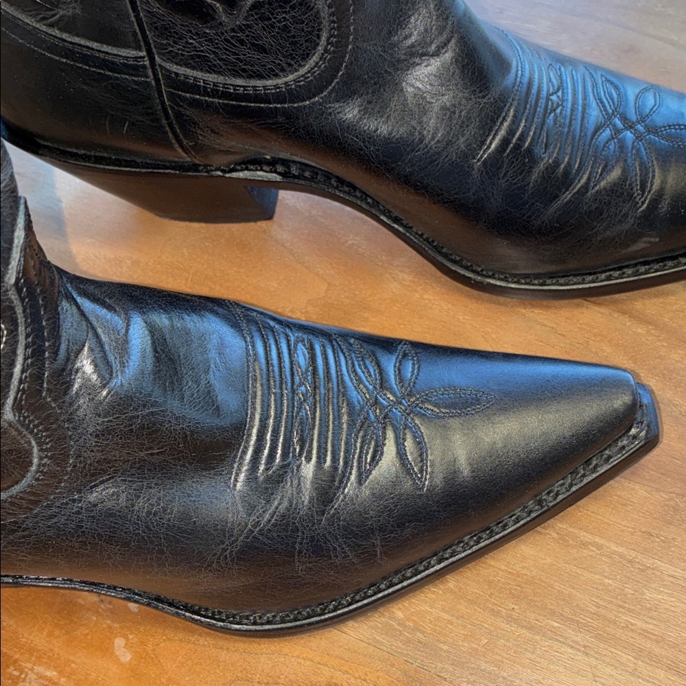 Justin Black women’s cowboy boots - Picture 4 of 11